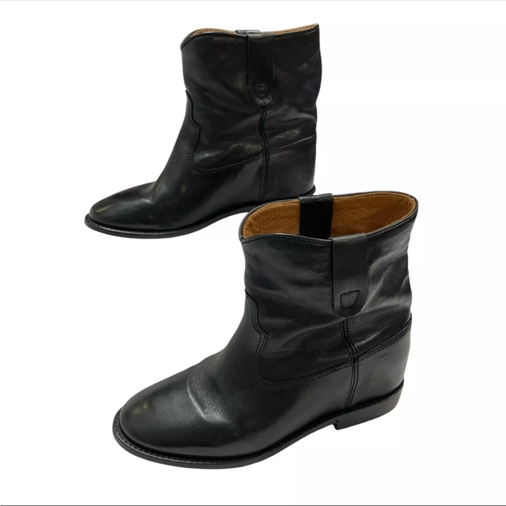 Isabel Marant Etoile - Crisi
(hidden wedge) 100% Calfskin Leather Booties - Picture 4 of 7